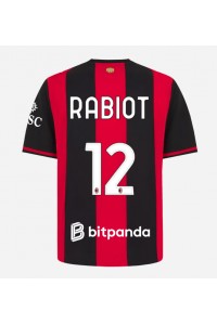AC Milan Adrien Rabiot #12 Jalkapallovaatteet Kotipaita 2026-27 Lyhythihainen